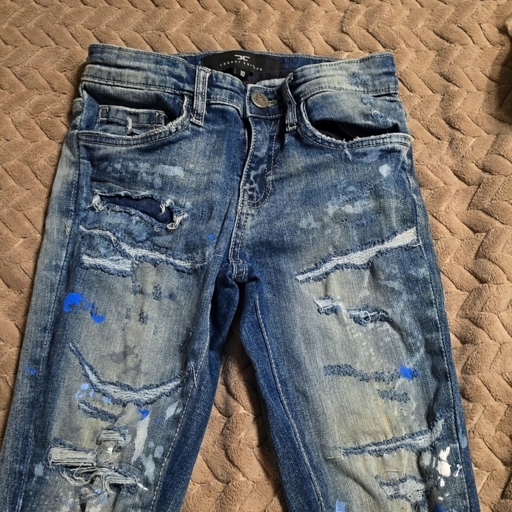Great condition boys painted pants.  Very expensive new.